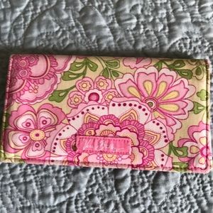 Vera Bradley checkbook cover
